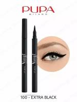 Подводка-фломастер для глаз Vamp! Stylo Liner, 1,5мл - 100