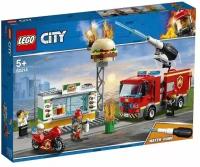 Конструктор LEGO City 60214 Пожар в бургер-кафе Лего