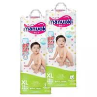 Manuoki трусики XL, 12+ кг, 38 шт., 2 уп., мультиколор