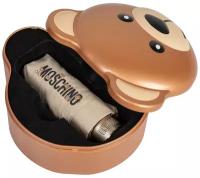 Зонт складной Moschino 8432-superminiD Bear in the tube Dark beige