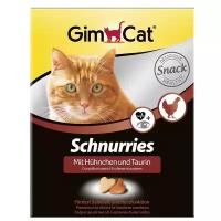 Лакомство для кошек GimCat Schnurries Лакомые сердечки с курицей