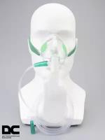 Маска дыхательная для кислородной терапии высокой концентрации нереверсивная с мешком (детская) Plasti-Med