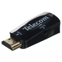 Переходник/адаптер Telecom TTC4021B, 1 м, 1 шт., черный