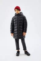 Пальто демисезонное для мальчика (Размер: 164), арт. 5168, цвет черный
