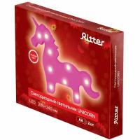 Настольная лампа Ritter LED Unicorn 2хАА, теплый свет