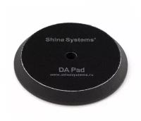 SHINE SYSTEMS SS557 SS557 Shine Systems DA Foam Pad Black - полировальный круг ультрамягкий черный, 130 мм