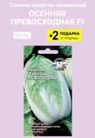 Семена Капуста пекинская "Осенняя Превосходная", 0.3 гр. + 2 Подарка