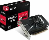 Видеокарта PCI-E MSI Radeon RX 550 RX 550 AERO ITX 4G OC 4GB GDDR5 128bit 14nm 1203/6000MHz DVI-D(HDCP)/HDMI/DisplayPort RTL