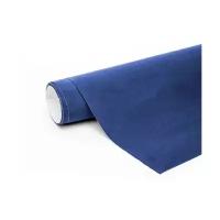 Алькантара самоклеющаяся декоративная интерьерная - 70*146 см, цвет: синий