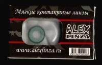 Цветные контактные линзы ALEX LINZA (EOS), Fay-Green, -3 / 14 / 8.6, 2шт