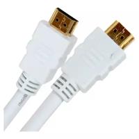 Кабель HDMI Aopen/qust 19M/M ver 2.0, 1.8М, белый (ACG711DW-1.8M)