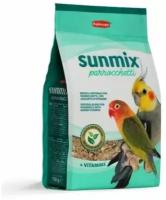 Корм для птиц PADOVAN Sunmix parrocchetti комплексный основной для средних попугаев