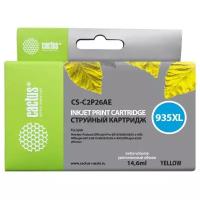 Картридж cactus CS-C2P26AE 935XL, 825 стр, желтый