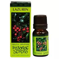 Эфирное масло Розового дерева (Eo21), 10 мл. натуральное, для бани, сауны, для массажа, в подарок, для аромалампы Лазурин