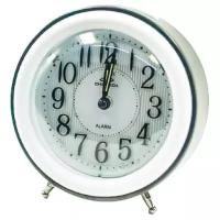 Часы будильник, серый