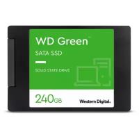 Накопитель SSD Western Digital WDS240G2G0A Green /SATA III/240GB /Скорость чтения 545МБайт/с Скорость записи 465МБайт/с