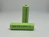 Аккумуляторные батарейки, KSK-RAKIETA, Ni-MH, AA 1800mAh 1.2V- 2 шт в упаковке, пальчиковые