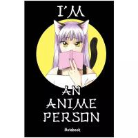 Блокнот ЭКСМО I'm an anime person. Для истинных анимешников А5, 88 листов