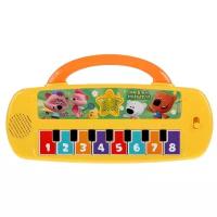 Музыкальная игрушка УМка Ми-Ми-Мишки Пианино со светом 50 песен, фраз, звуков HT1050-R2