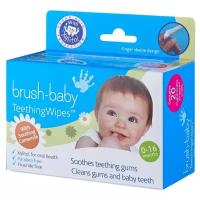 Brush-Baby Салфетки для полости рта с ксилитом и ромашкой