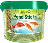 Корм для прудовых рыб Tetra Pond Sticks 10 л (палочки)