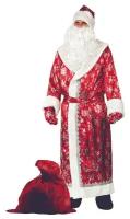 Карнавальный костюм Батик Дед Мороз - красный нос