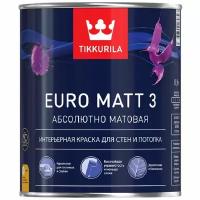 Краска Tikkurila Euro Matt 3 0,9L (A)