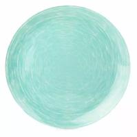 Тарелка обеденная Brush Mania Turquoise 26 см. (6 шт). Luminarc