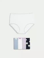 Marks and spencer трусы женские Full Briefs UK8 Lilac Mix