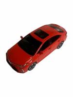 Модель автомобиля металлическая Toyota Corolla красная, 1/30