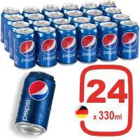 Газированный напиток Pepsi (пепси) ж/б 0,33л х 24 шт (Германия)