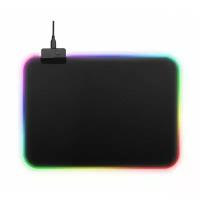 Светящийся RGB игровой коврик для мыши, 250x350