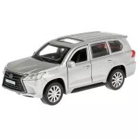 Внедорожник ТЕХНОПАРК Lexus LX-570, 3 см, серебристый