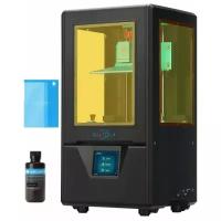 Фотполимерный 3D принтер Anycubic Photon S (модификация 2022 года), черный, в комплекте 500 грамм смолы и 2 штуки Fep пленки