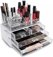 Органайзер для косметики COSMETIC ORGANIZER, TDK-005, Органайзер с ящиками, прозрачный