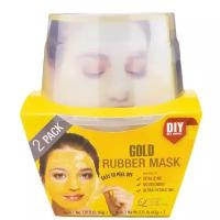 LINDSAY альгинатная маска C коллоидным золотом (пудра+активатор) GOLD RUBBER MASK