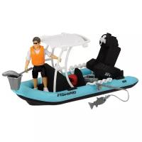 Лодка Dickie Toys Playlife Fishing Boat (3833004) 1:24, 20 см