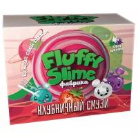 Набор Инновации для детей Fluffy slime Клубничный смузи