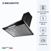 Купольная вытяжка DELVENTO DLV61B1, черный