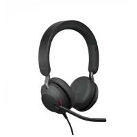 Проводные наушники Jabra Evolve2 40 USB-A MS Stereo, черный