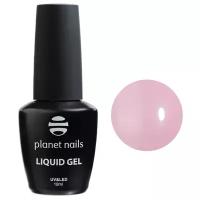 Гель моделирующий во флаконе Liquid gel beige Planet nails бежевый 10 мл арт.11352