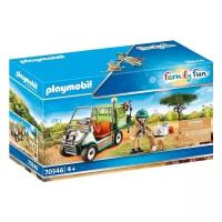 Набор с элементами конструктора Playmobil Family Fun 70346 Ветеринар зоопарка