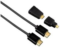 Кабель аудио-видео Hama H-54561 HDMI (m)/HDMI (m) 1.5м. Позолоченные контакты черный (00054561)