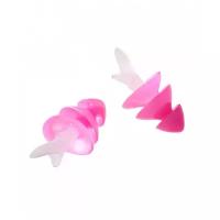 Беруши для плавания arena Earplug pro 000029, clear/fuchsia