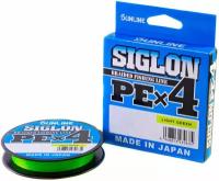 Шнур Sunline SIGLON PE4 150M (Light Green) #0.8/12LB