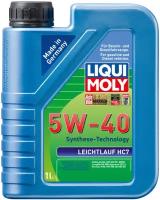 LIQUI MOLY Масло Моторное Leichtlauf Hc7 5W-40 (1L)