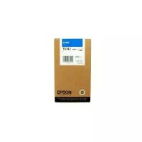 Картридж Epson C13T614200, 600 стр, голубой