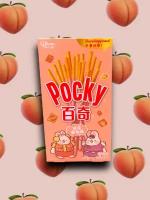 Палочки поки GLICO с персиковым вкусом, 55 г