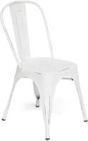 Стул Tetchair LOFT CHAIR (mod. 012) / 1 шт. в упаковке металл, 45*35*85см, butter white vintage