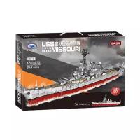 Конструктор XingBao Military Series XB-06030 The Missouri Battleship